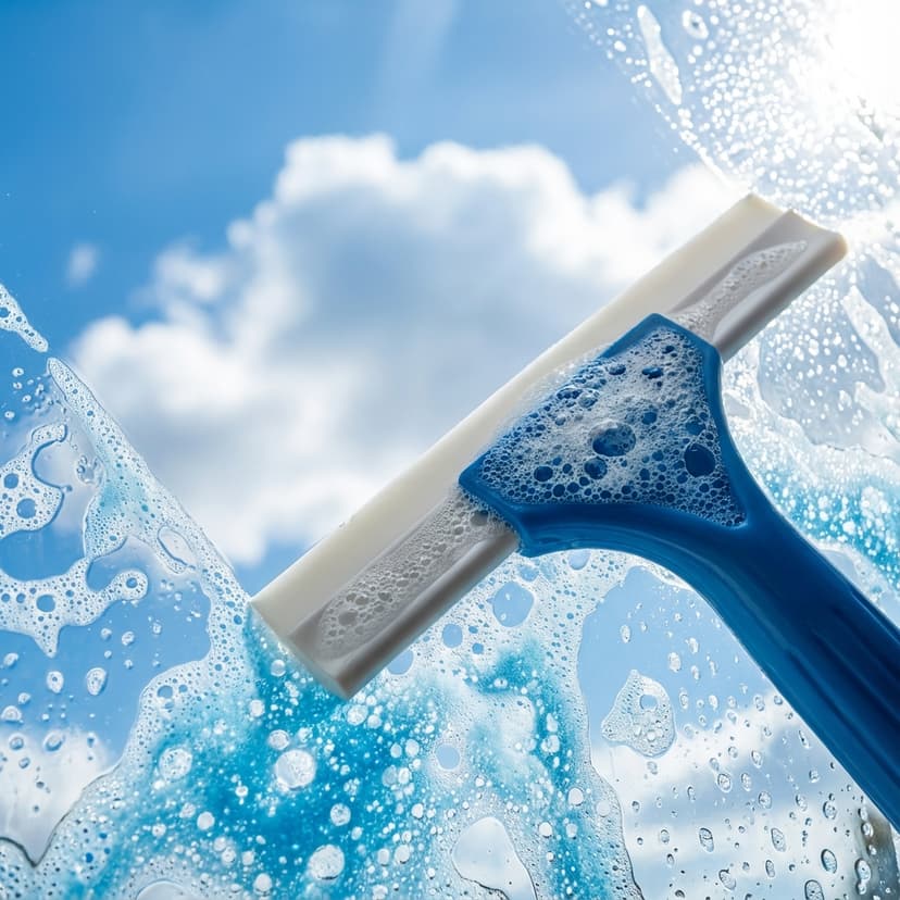 Professional window cleaning service